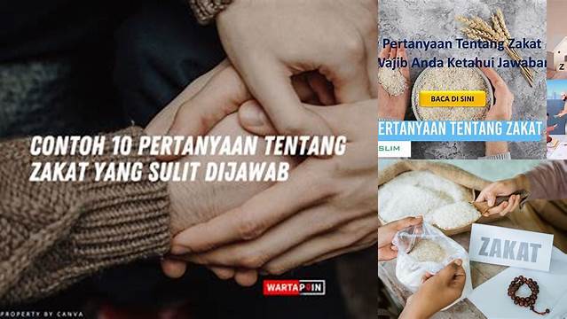 10 Pertanyaan Sulit Seputar Zakat dan Jawabannya