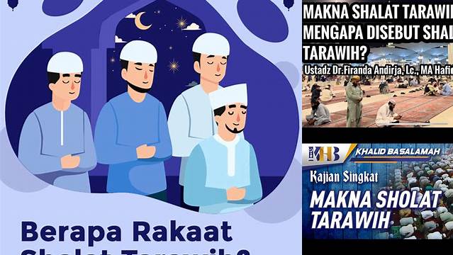 Pahami Arti Shalat Tarawih, Ibadah Penuh Keutamaan