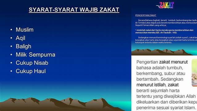 Pengertian Zakat Menurut Bahasa: Panduan Lengkap