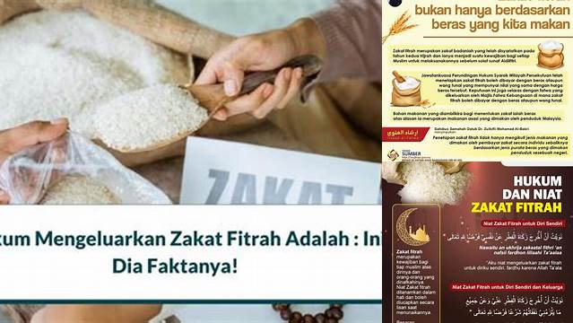 Apa Hukum Mengeluarkan Zakat Fitrah dan Tata Caranya