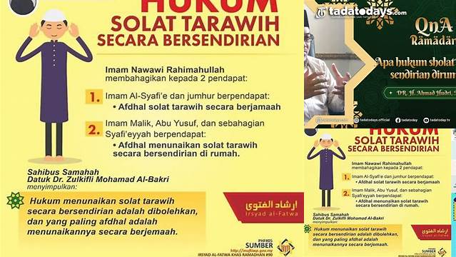 Apa Hukum Tarawih