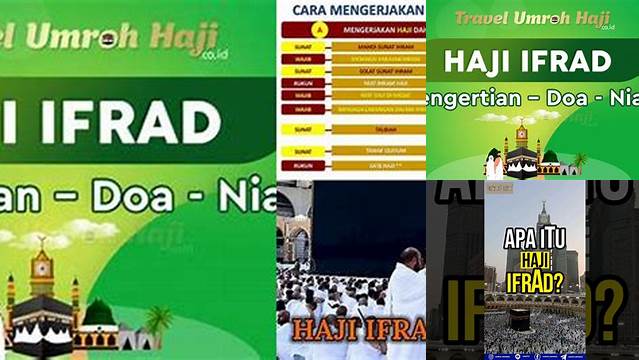 Panduan Memahami Haji Ifrad: Jenis, Syarat, dan Tips Pelaksanaan