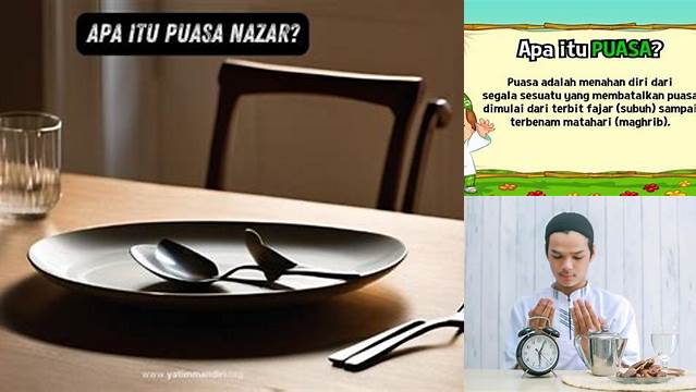 Apa Itu Puasa Nazar