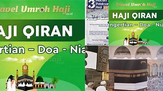 Apa Yang Dimaksud Dengan Haji Qiran