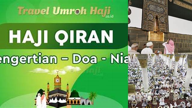 Apa Yang Dimaksud Haji Qiran