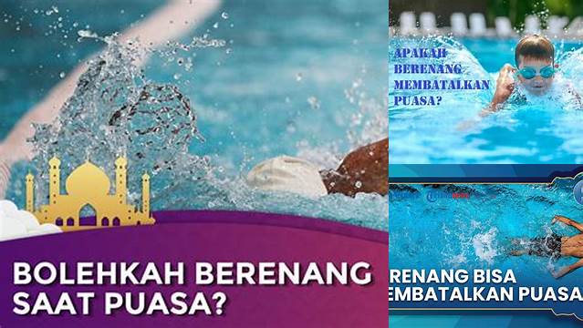 Apakah Berenang Membatalkan Puasa