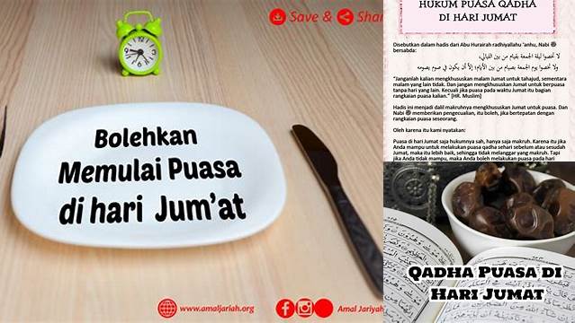 Apakah Boleh Puasa Di Hari Jumat