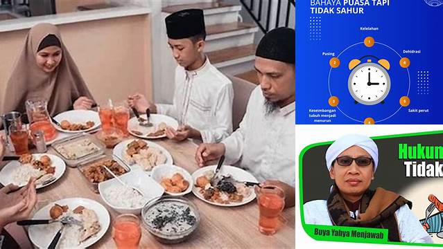 Apakah Boleh Puasa Tanpa Sahur