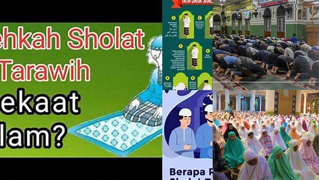 Apakah Boleh Shalat Tarawih Hanya 4 Rakaat Ini Jawabannya