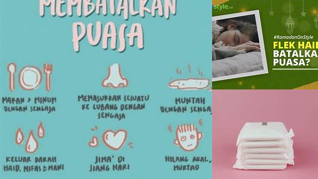 Apakah Flek Membatalkan Puasa