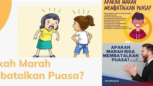 Apakah Marah Membatalkan Puasa