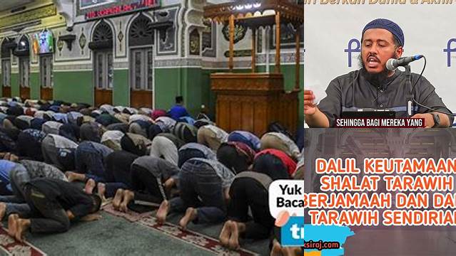 Apakah Tarawih Harus Dilaksanakan Berjamaah? Panduan untuk Umat Muslim