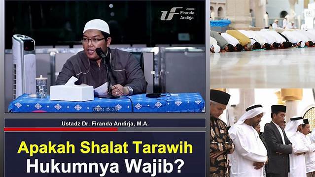 Apakah Shalat Tarawih Wajib