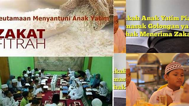 Hak Anak Yatim untuk Menerima Zakat