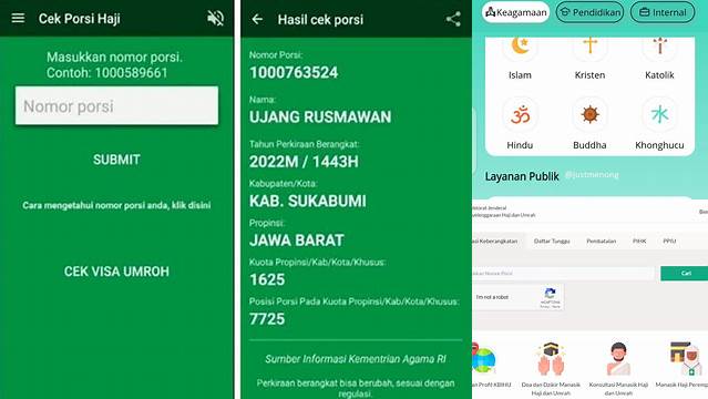 Cara Cek Porsi Haji Online: Panduan Lengkap Aplikasi Cek Porsi Haji