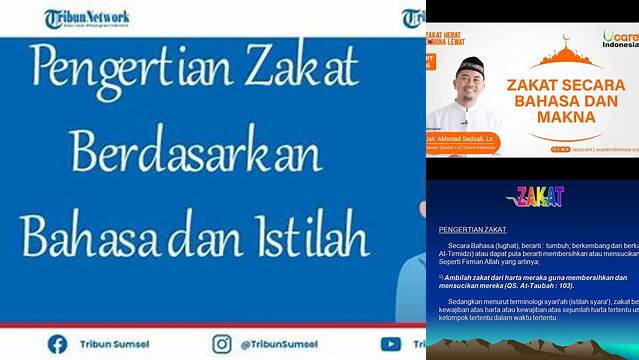 Arti Zakat Secara Bahasa: Panduan Lengkap untuk Memahaminya