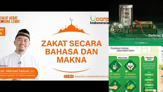 Pahami Arti Zakat Secara Bahasa, Wajib Diketahui!