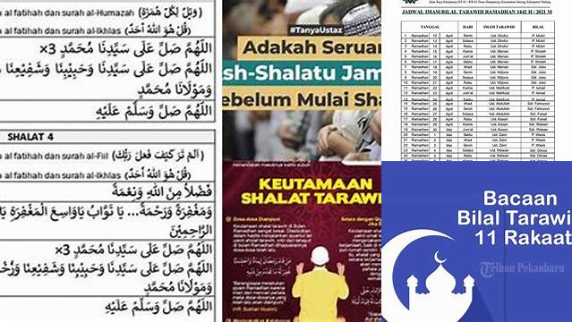 Panduan Lengkap Shalat Tarawih