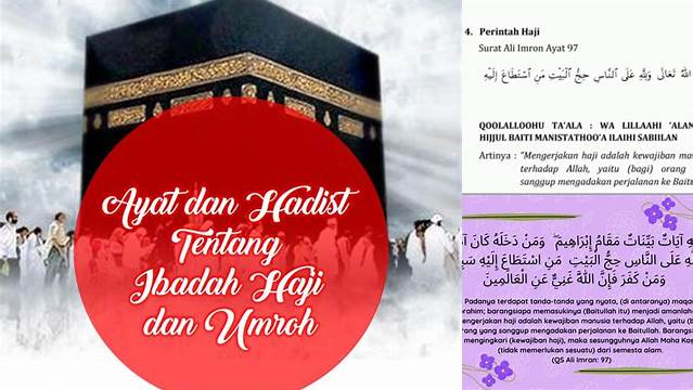 Ayat Perintah Haji