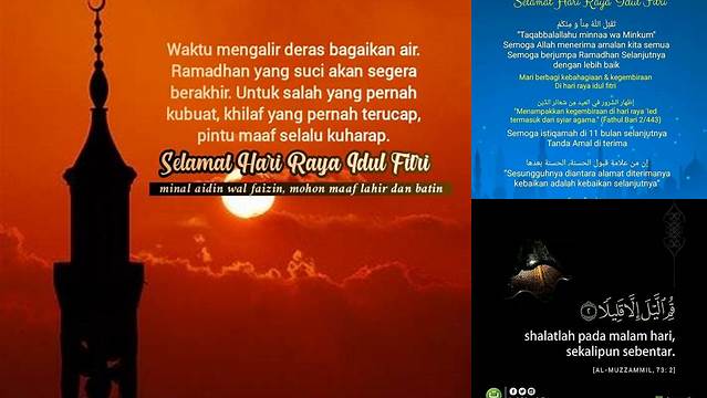 Ayat Alquran Tentang Idul Fitri