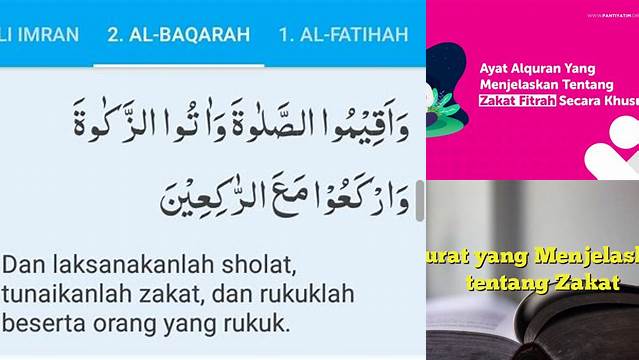 Pahami Ayat Al-Qur'an Tentang Zakat, Tingkatkan Ketakwaan Anda!