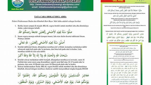 Bacaan Bilal Idul Adha Pdf