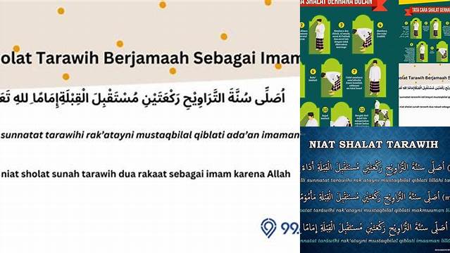 Panduan Lengkap Bacaan Sholat Tarawih Berjamaah untuk Ramadhan Bermakna