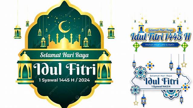 Background Idul Fitri 2024 Png