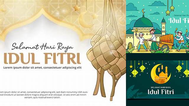 Background Selamat Hari Raya Idul Fitri