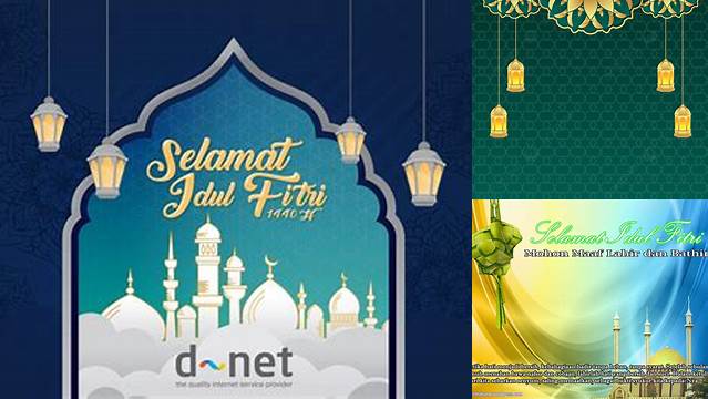 Background Selamat Idul Fitri