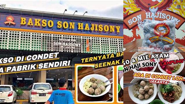 Panduan Lengkap Bakso Son Haji Sony, Kuliner Legendaris Kota Malang