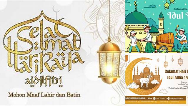 Baner Ucapan Idul Fitri