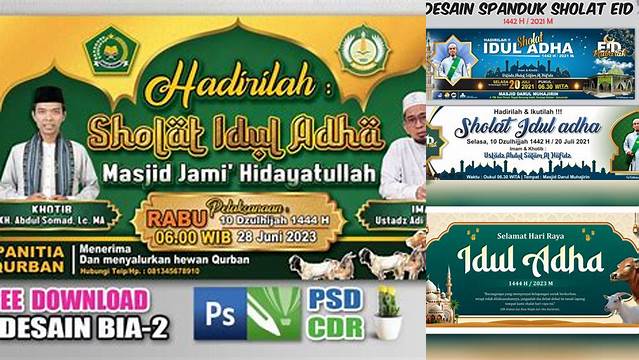 Banner Sholat Idul Adha