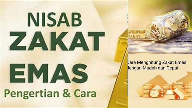 Cara Menghitung Batas Nisab Zakat Emas: Panduan Lengkap untuk Umat Islam