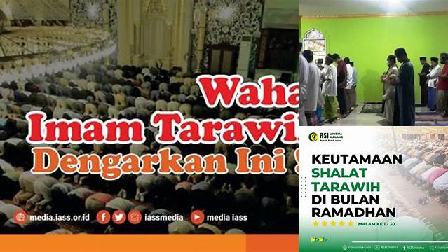 Batasan Sholat Tarawih