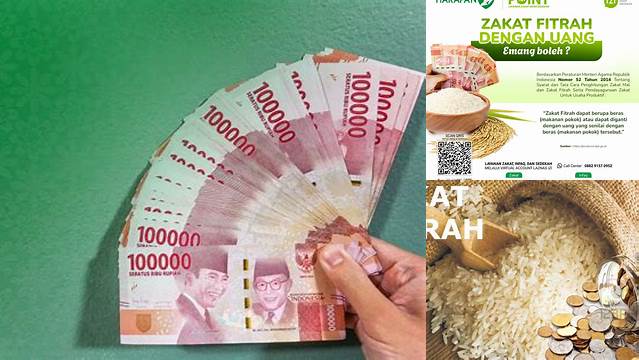 Cara Bayar Zakat Fitrah dengan Uang: Mudah dan Berkah