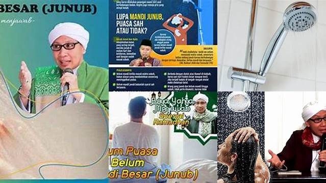 Belum Mandi Wajib Tapi Puasa