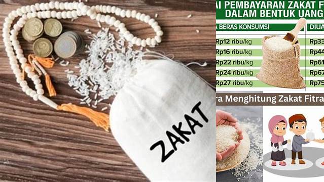 Cara Menghitung Berapa Liter Zakat Fitrah yang Harus Dibayar