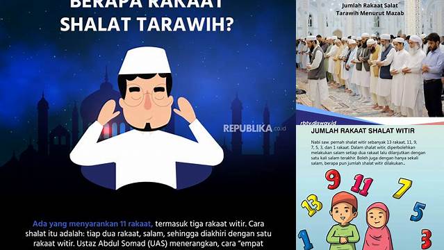 Panduan Lengkap: Berapa Rakaat Sholat Tarawih yang Sah?