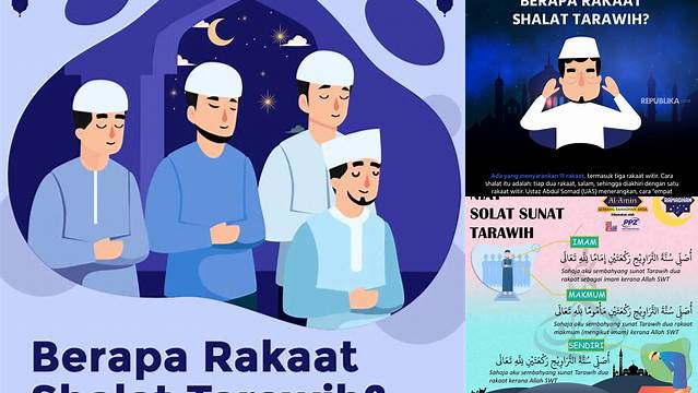 Cara Tepat Sholat Tarawih Sendiri: Berapa Rakaatnya?