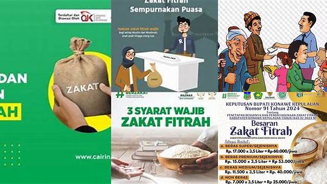 Cara Mudah Pahami Besarnya Zakat Fitrah