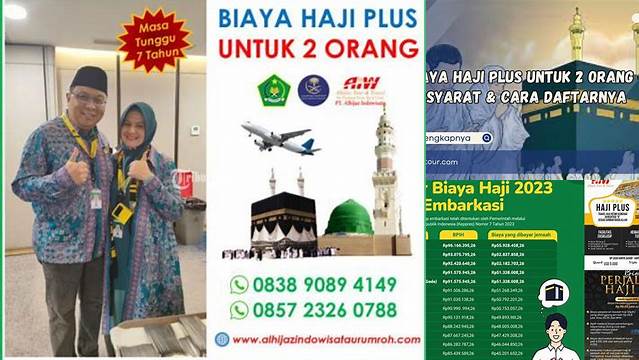 Panduan Lengkap Biaya Haji untuk 2 Orang