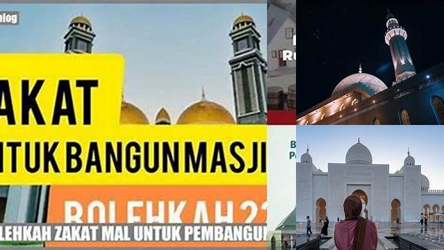 Bolehkah Zakat Mal Digunakan untuk Pembangunan Masjid? Panduan Lengkap