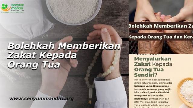 Panduan Lengkap Zakat untuk Orang Tua: Boleh Nggak Sih?