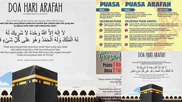 Brp Hari Puasa Arafah