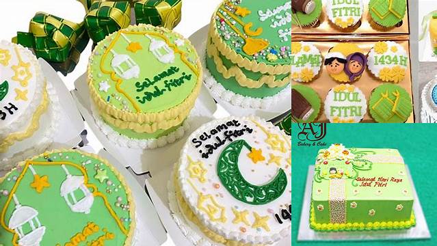 Cake Tema Idul Fitri