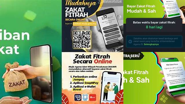 Panduan Praktis: Cara Mudah Bayar Zakat Fitrah Online