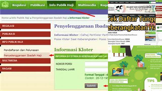 Cara Cek Daftar Tunggu Haji