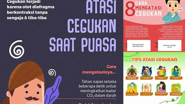 Cara Mengatasi Cegukan Saat Puasa