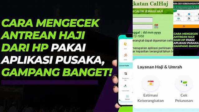 Cara Mengetahui Keberangkatan Haji